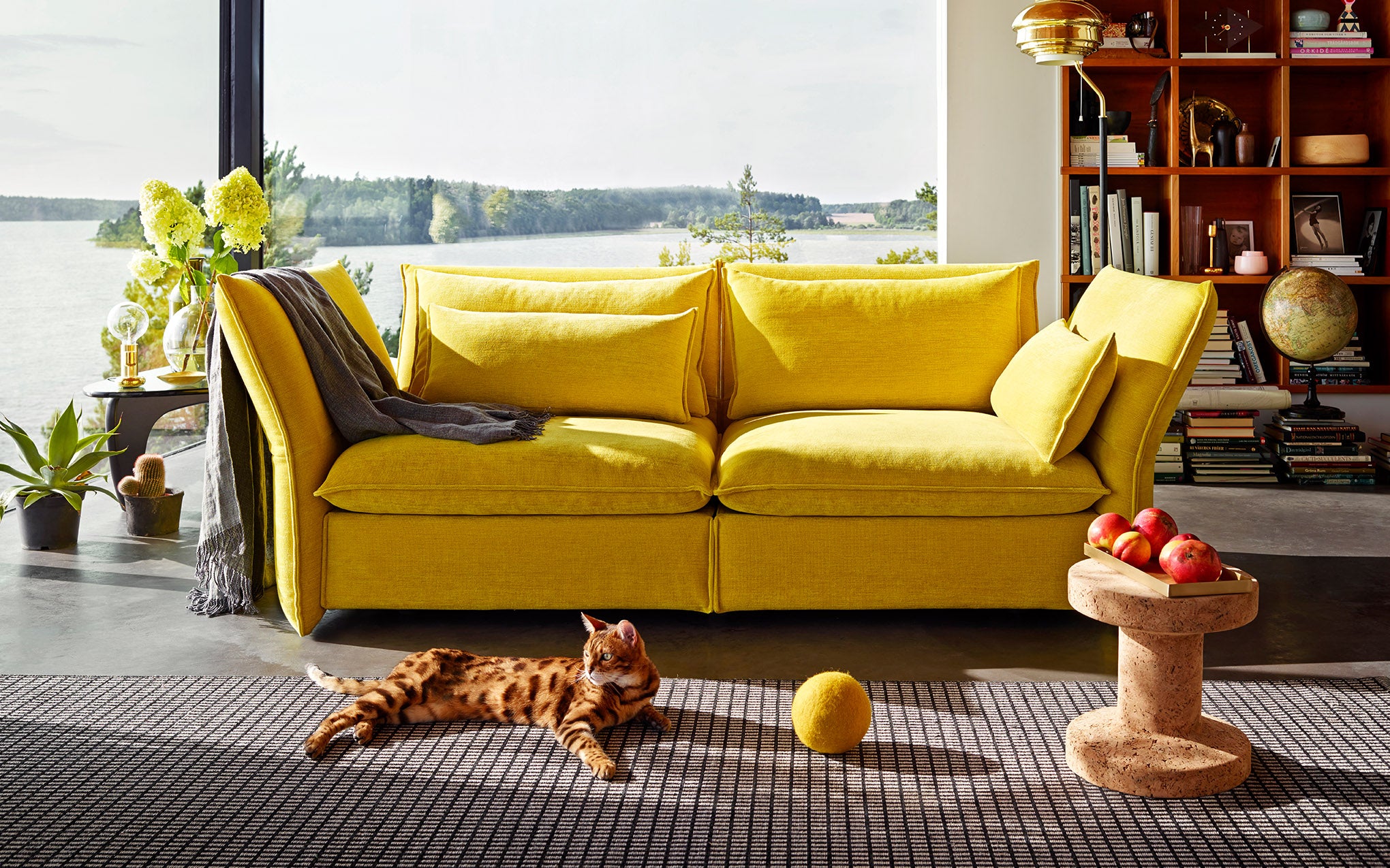Mariposa 2 seat sofa by Barber & Osgerby for Vitra | SCP