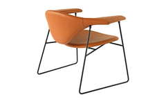 Masculo lounge chair - sledge base