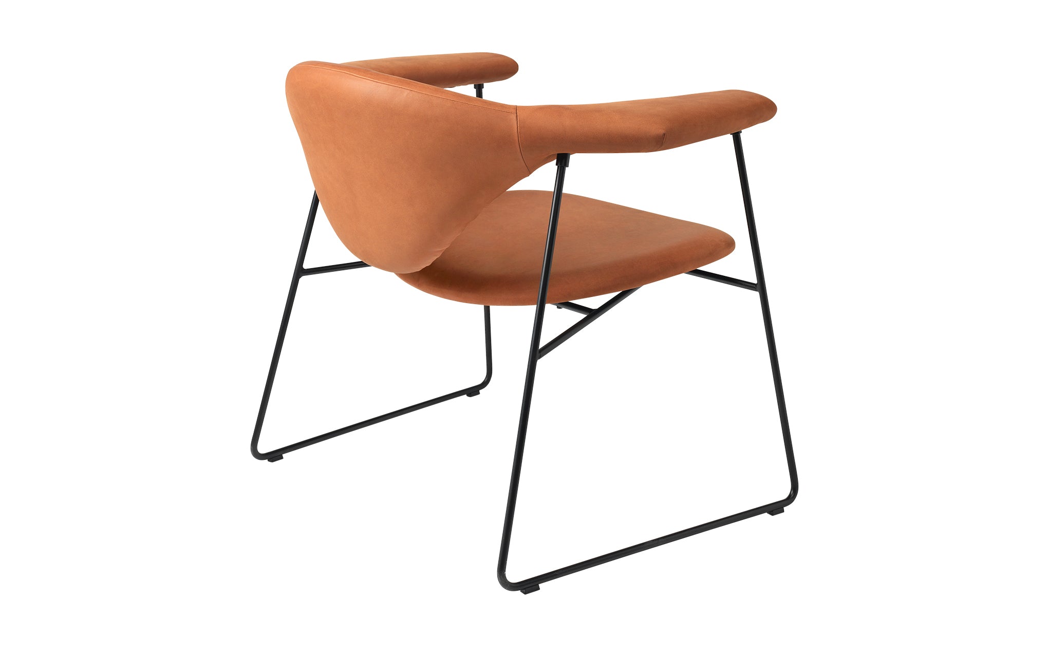 Masculo lounge chair - sledge base