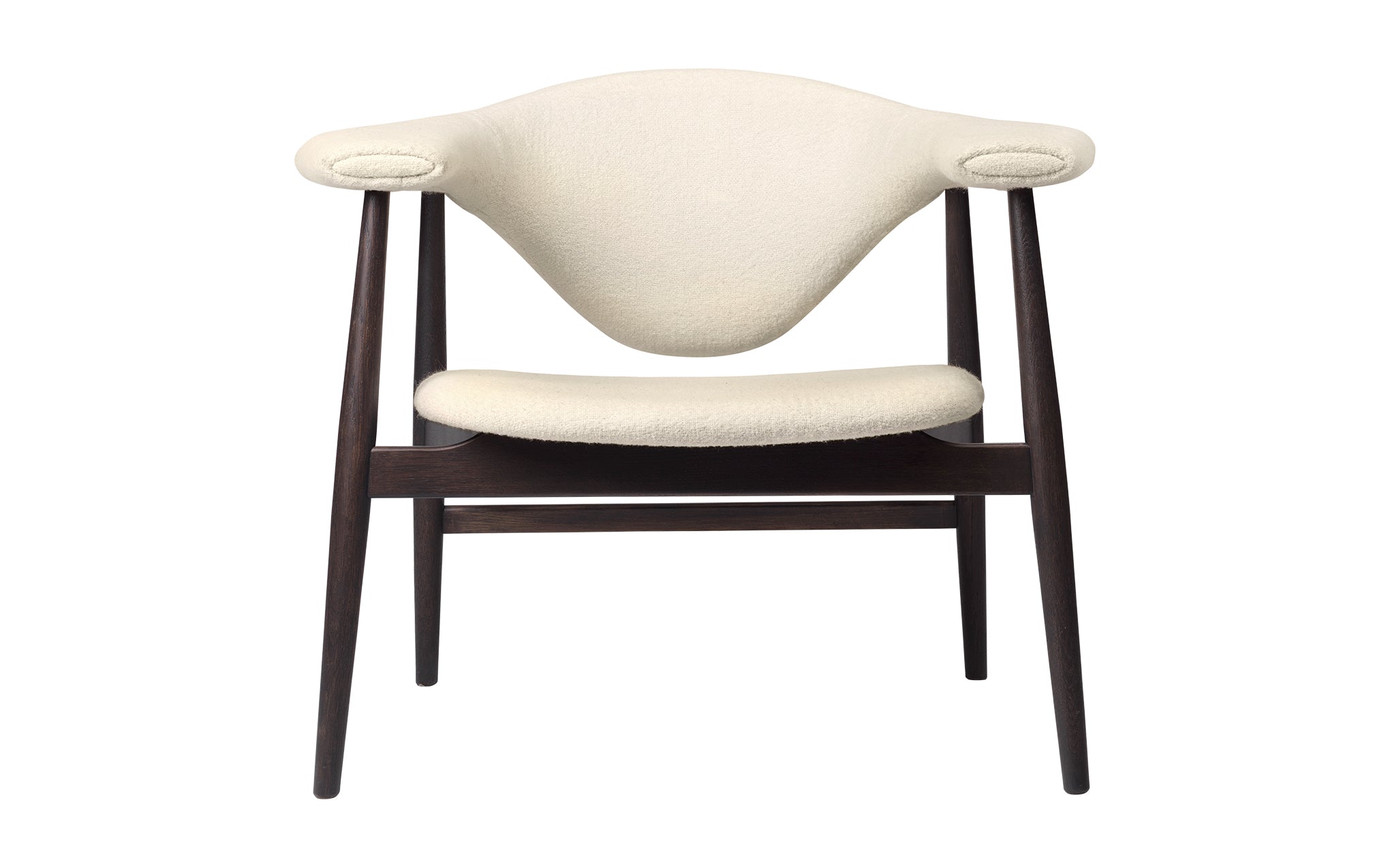 Masculo lounge chair - wood base