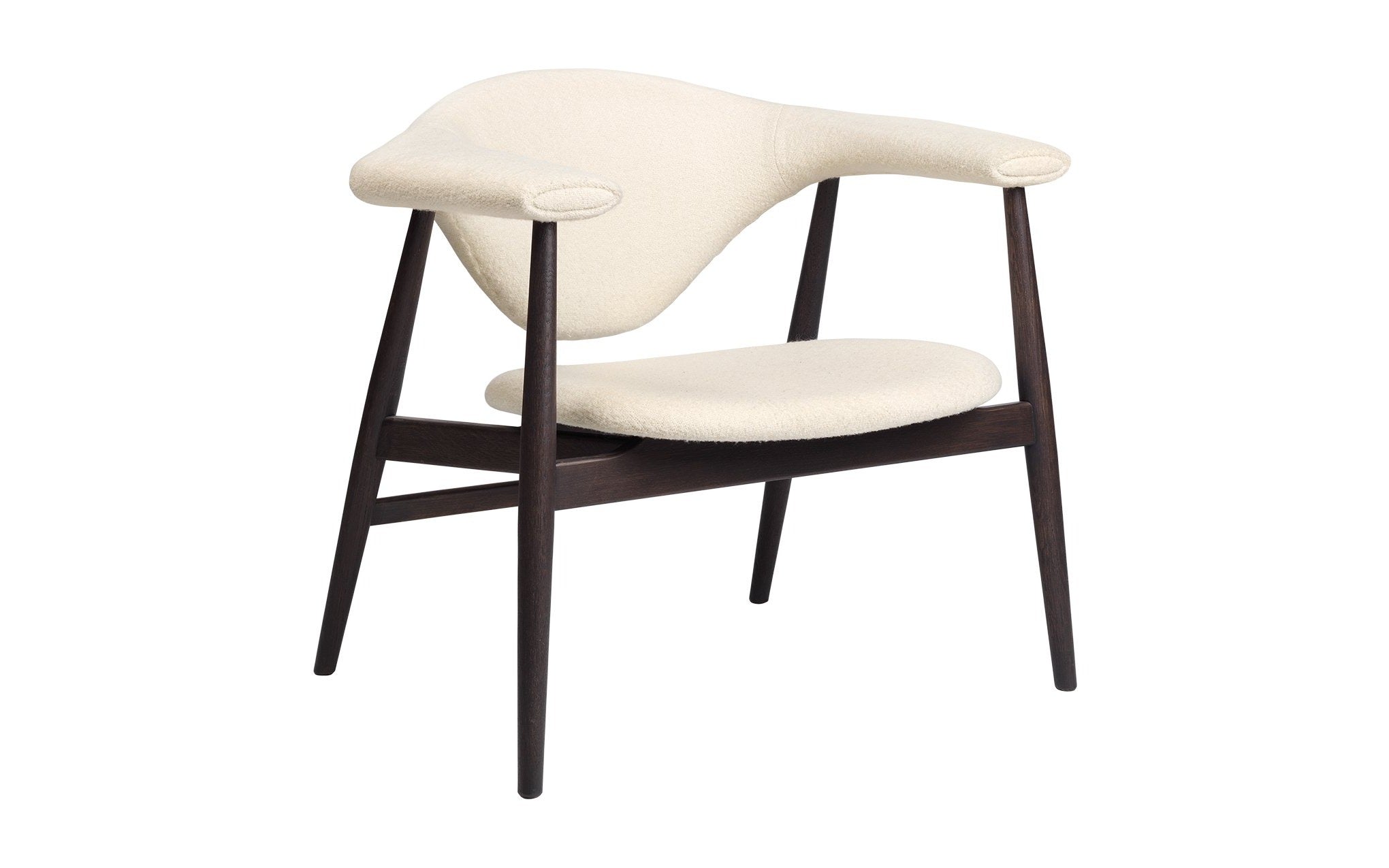 Masculo lounge chair - wood base