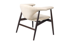 Masculo lounge chair - wood base