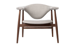 Masculo lounge chair - wood base