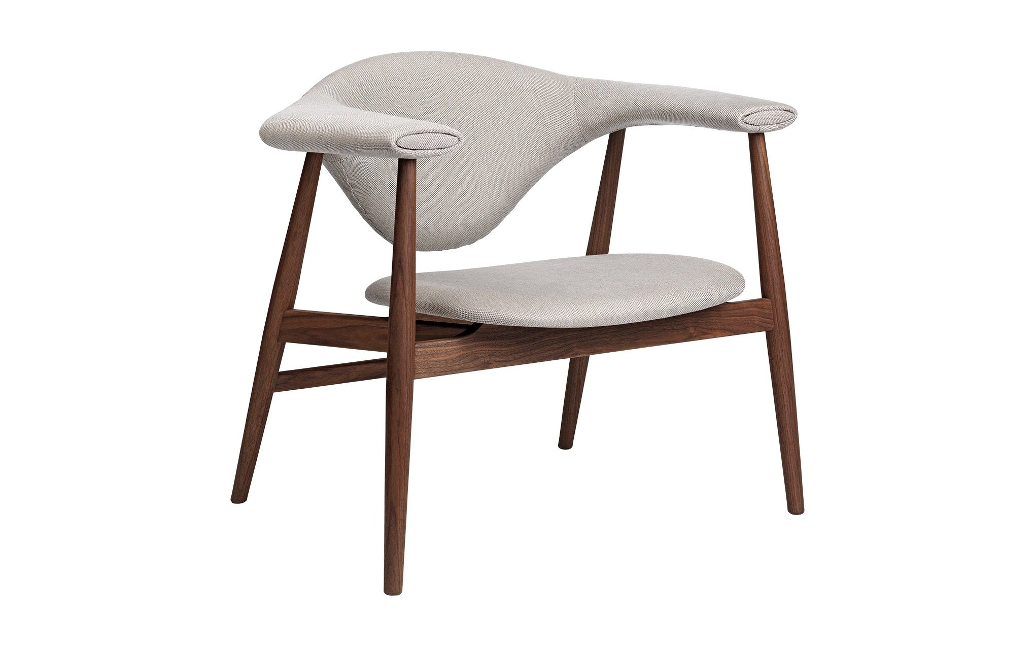 Masculo lounge chair - wood base