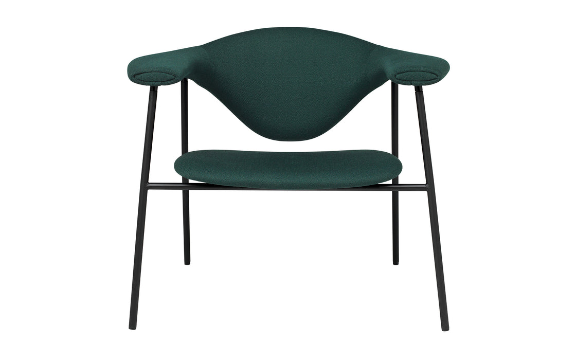Masculo lounge chair - 4-leg base