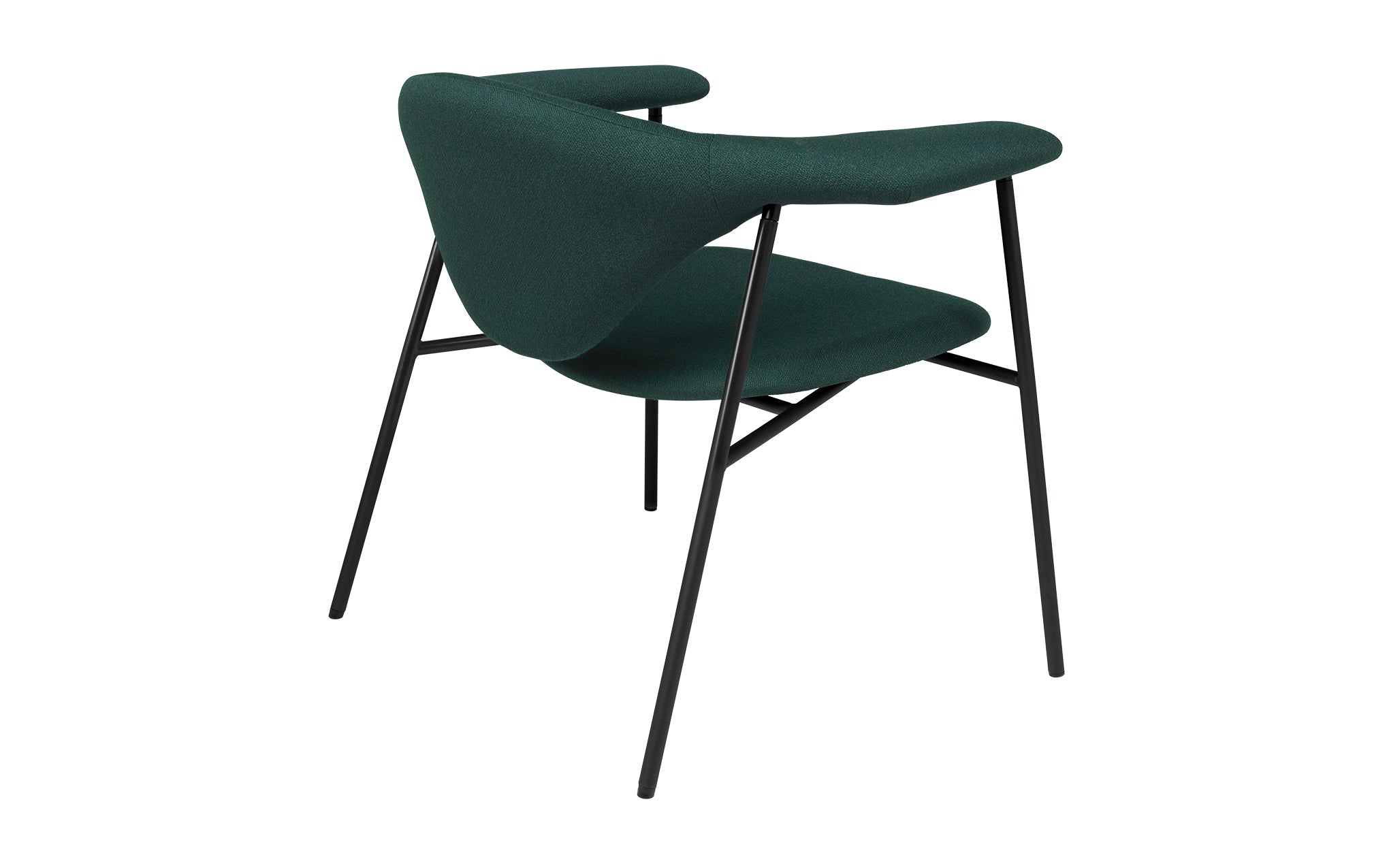 Masculo lounge chair - 4-leg base
