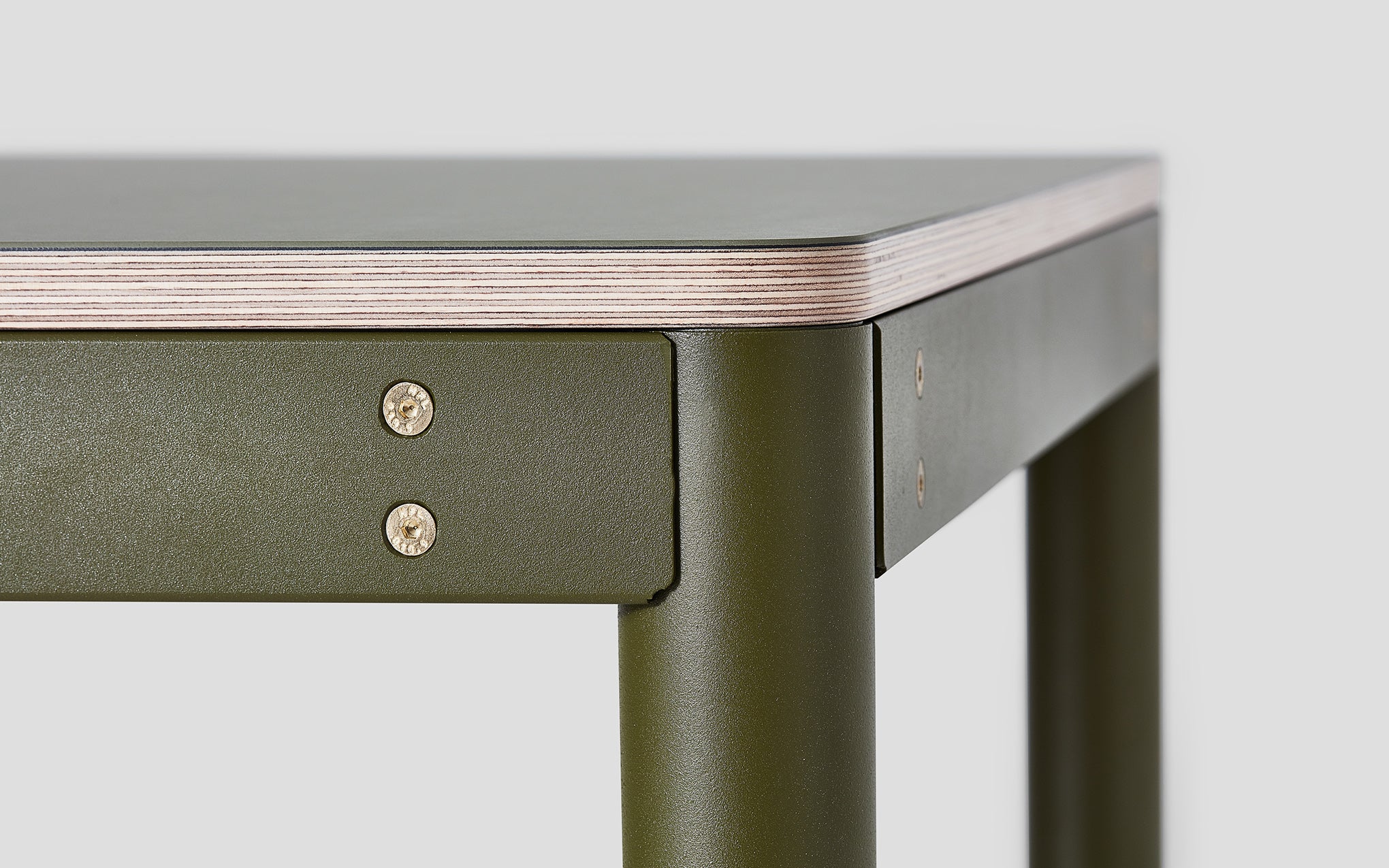Metal Dowel high table