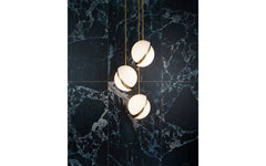 Mini Crescent chandelier - 3 piece