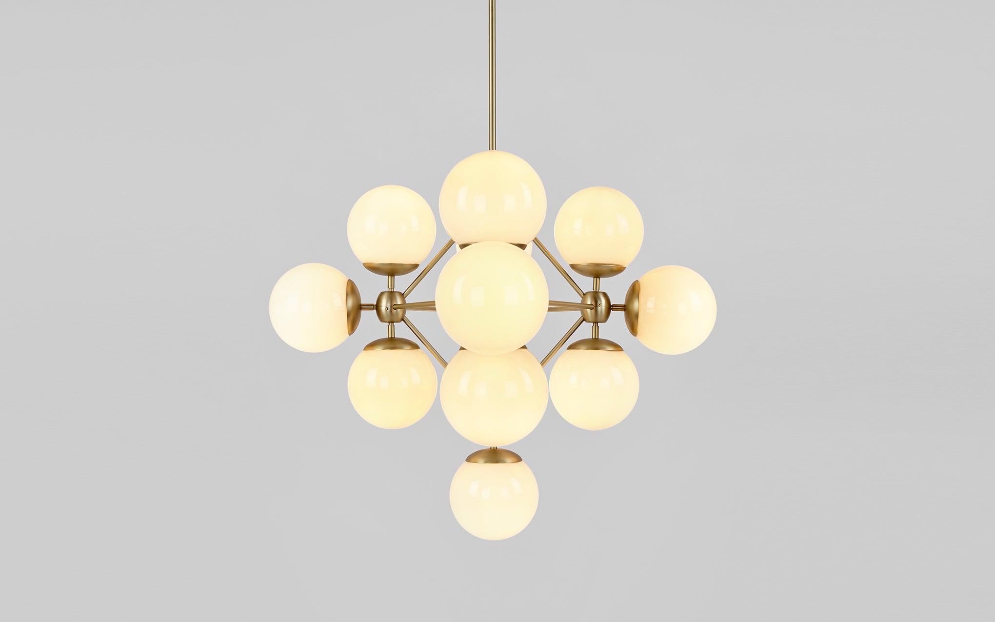 Modo chandelier - diamond, 13 globes