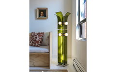 Palm floor lamp