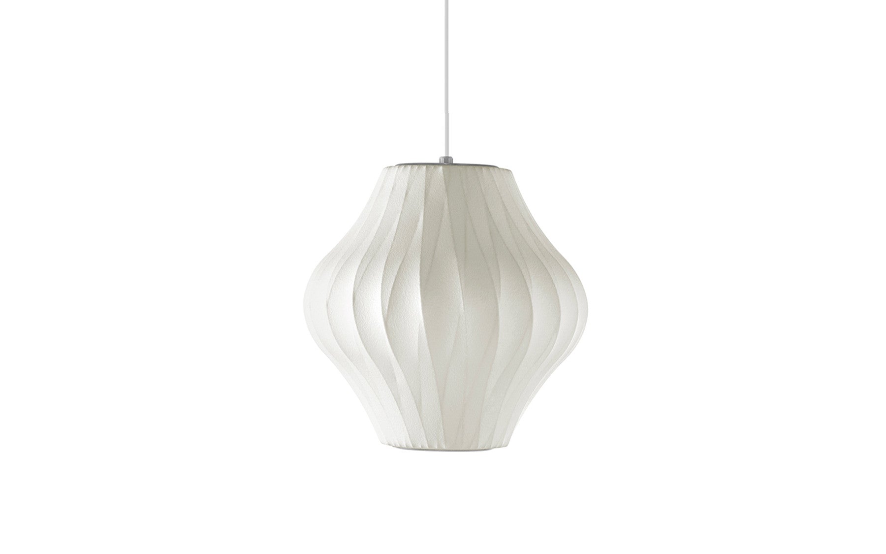 Nelson Pear Crisscross Bubble pendant lamp