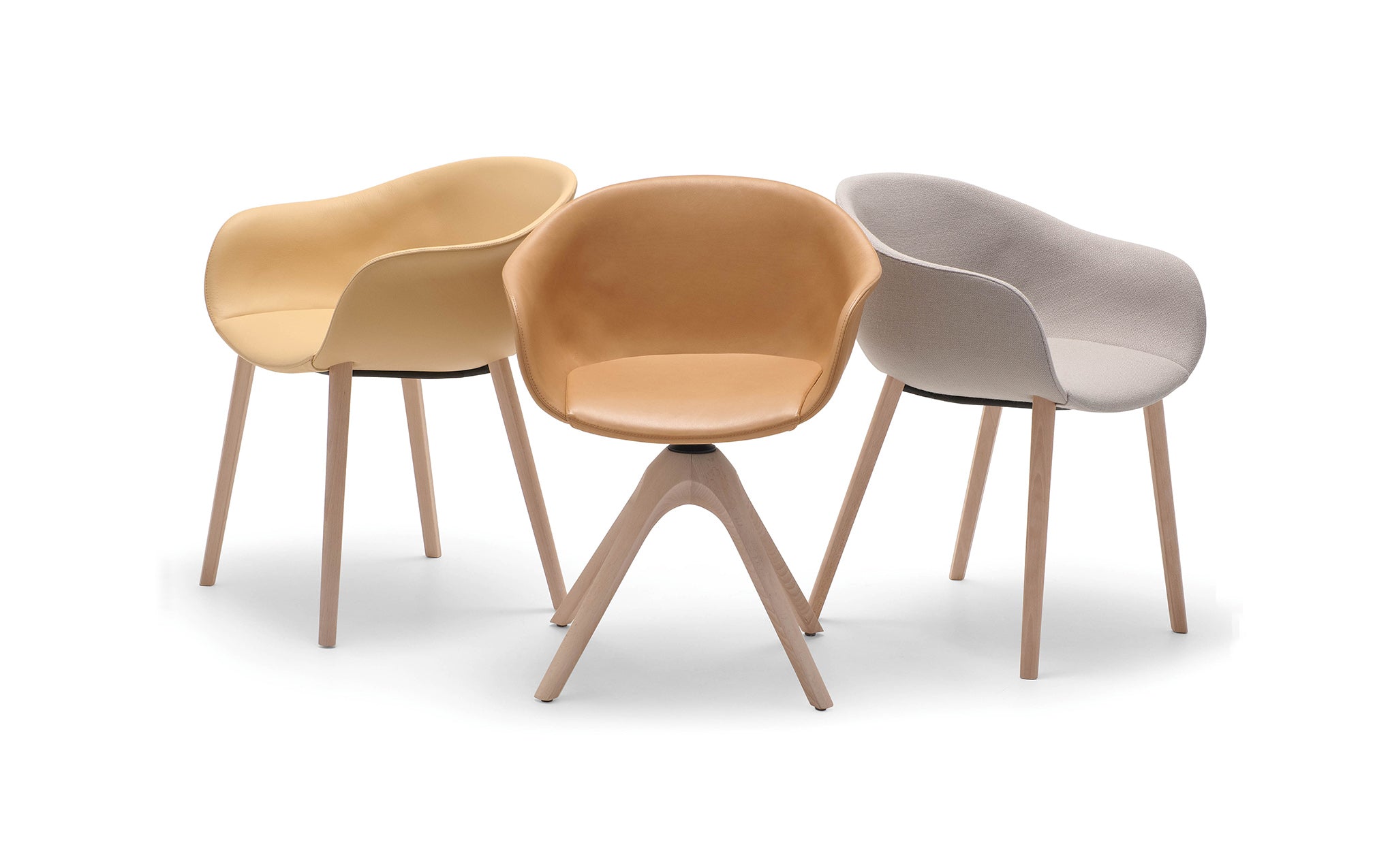 Next armchair - 4-star wood base