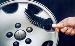 Bicycle & car wheel brush