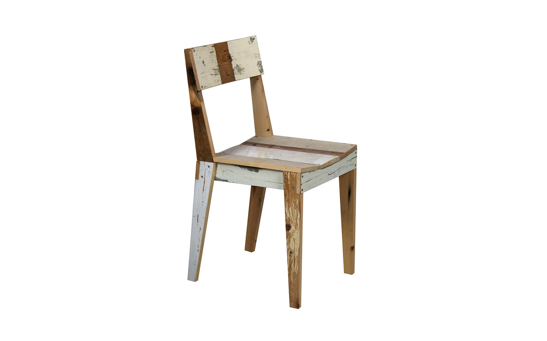 Oak chair in Scrapwood