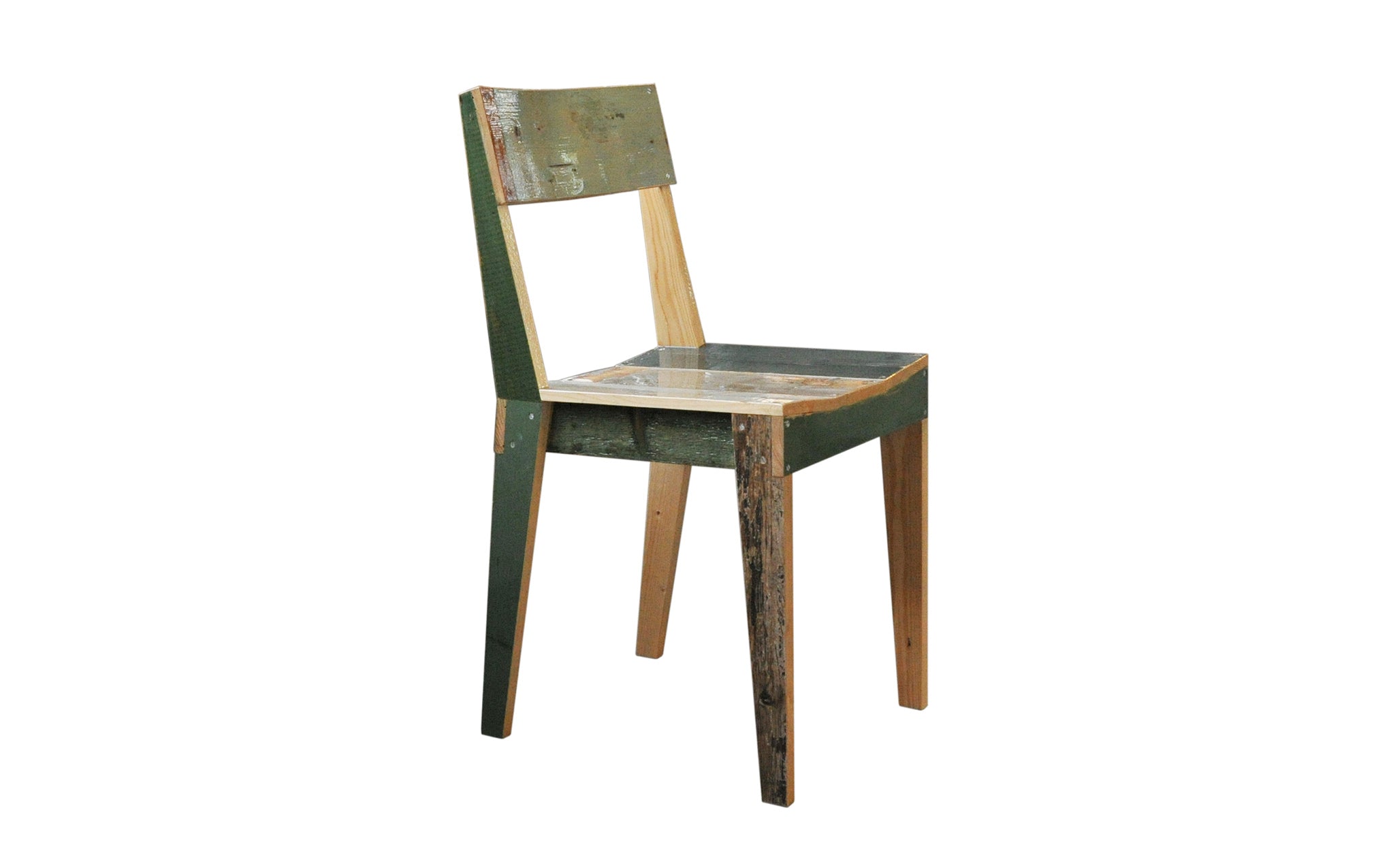 Oak chair in Scrapwood
