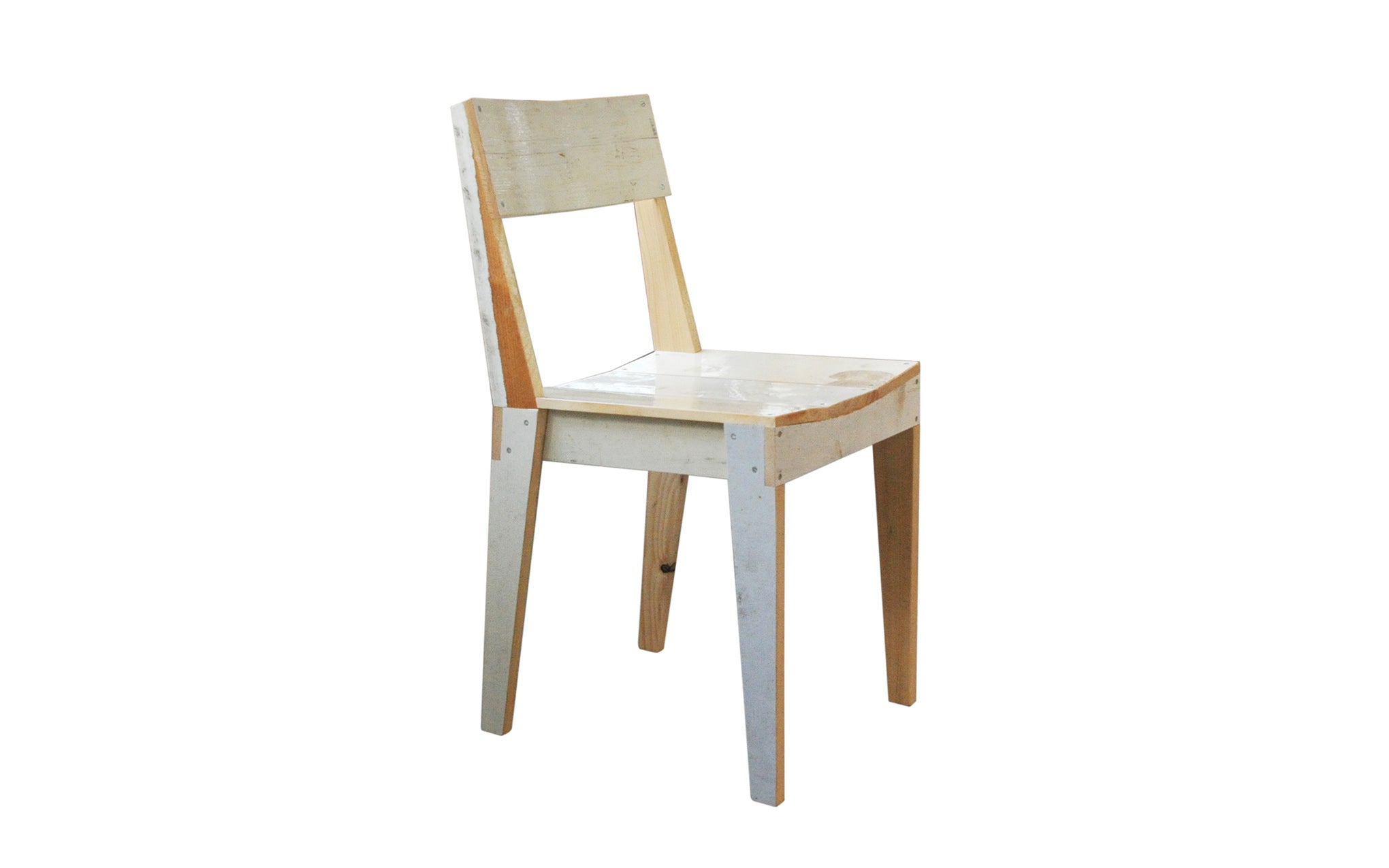 Oak chair in Scrapwood | SCP
