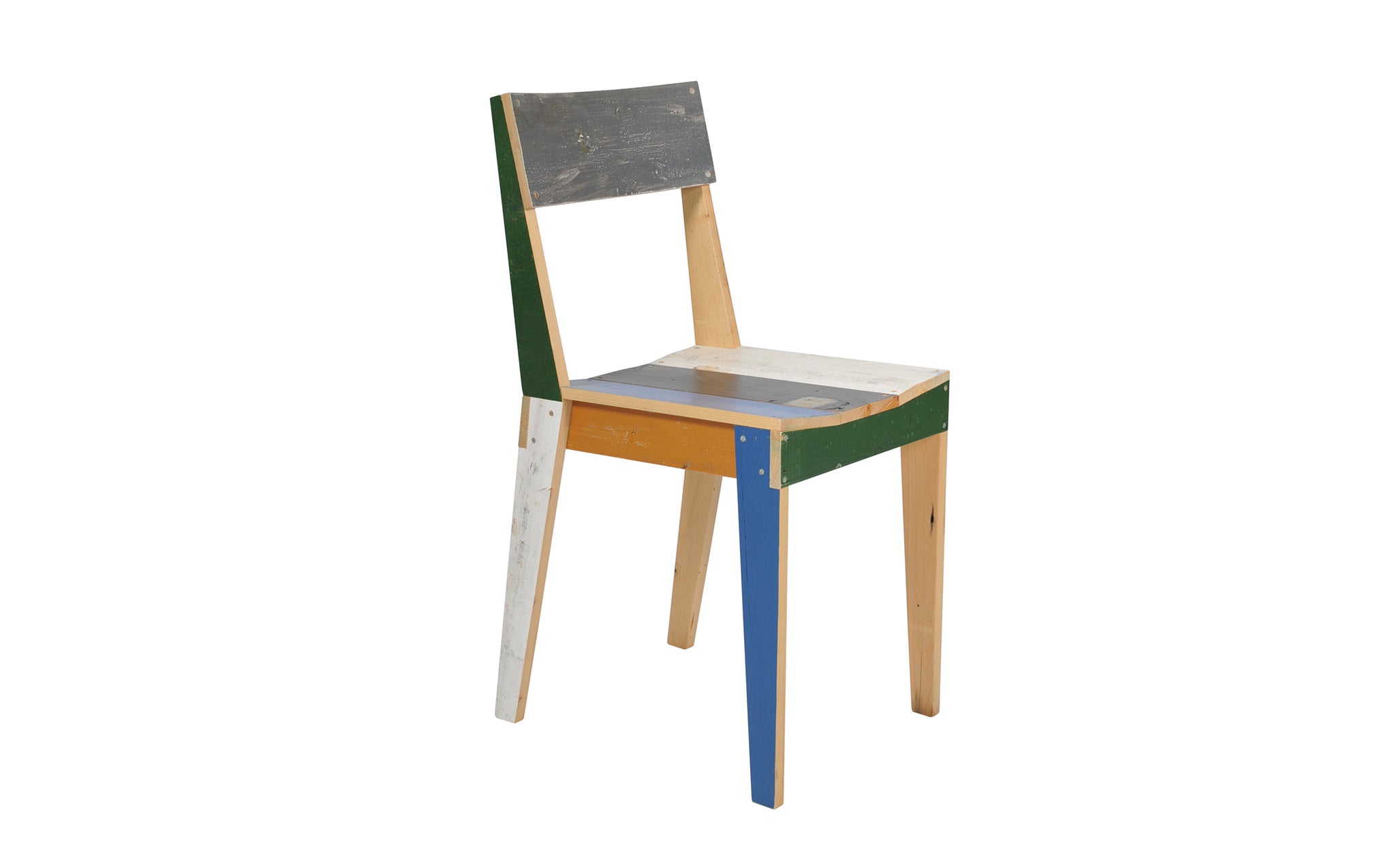 Oak chair in Scrapwood | SCP