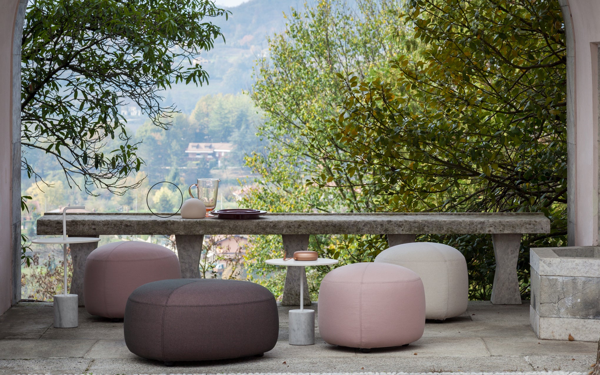 Kipu ottoman - outdoor