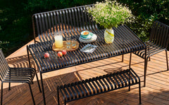 Palissade dining bench - without armrests