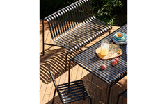 Palissade dining bench - without armrests