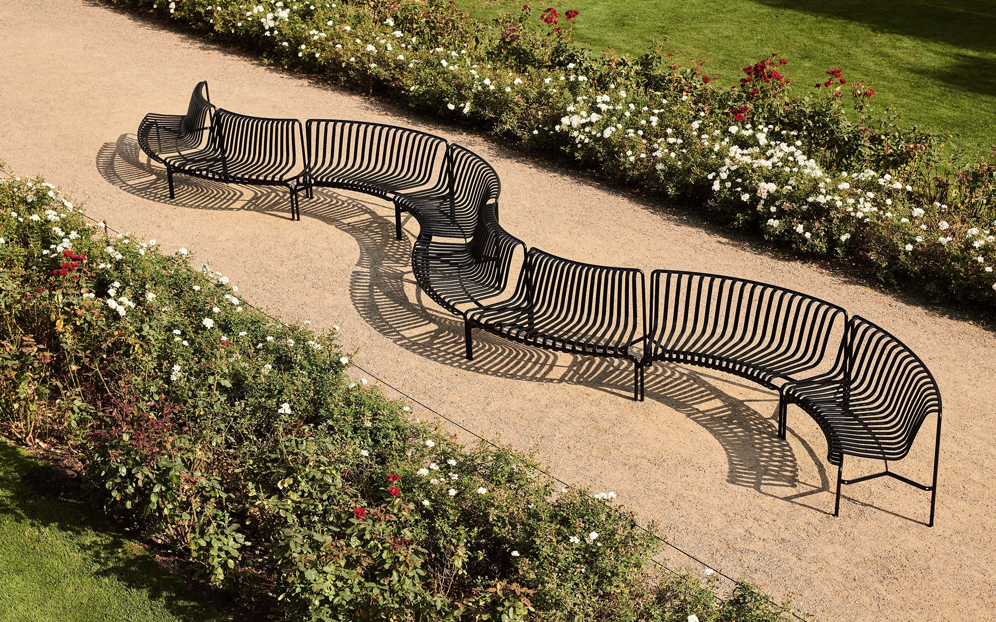 Palissade Park dining bench