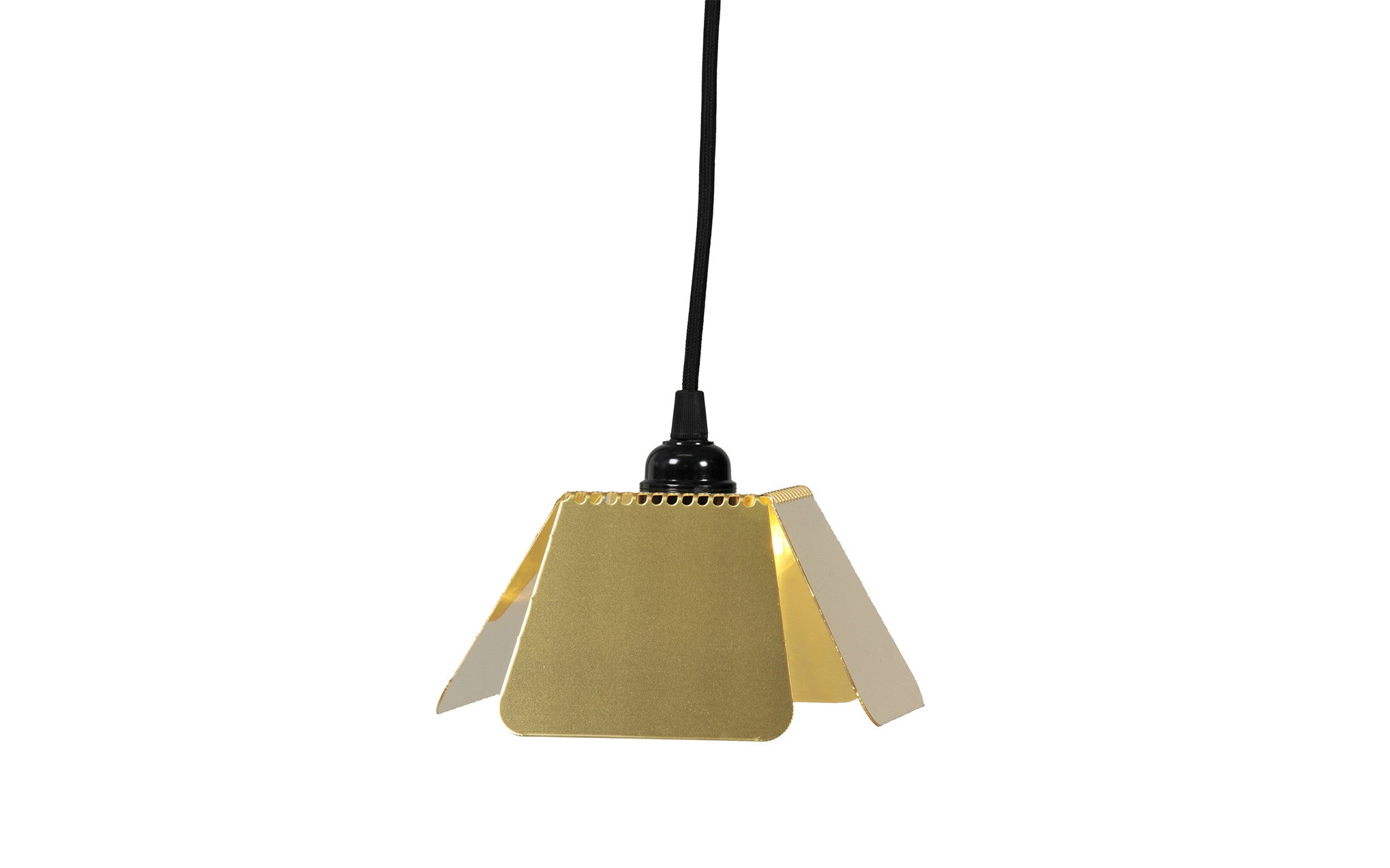 Pendant no. 3 hand folded lamp