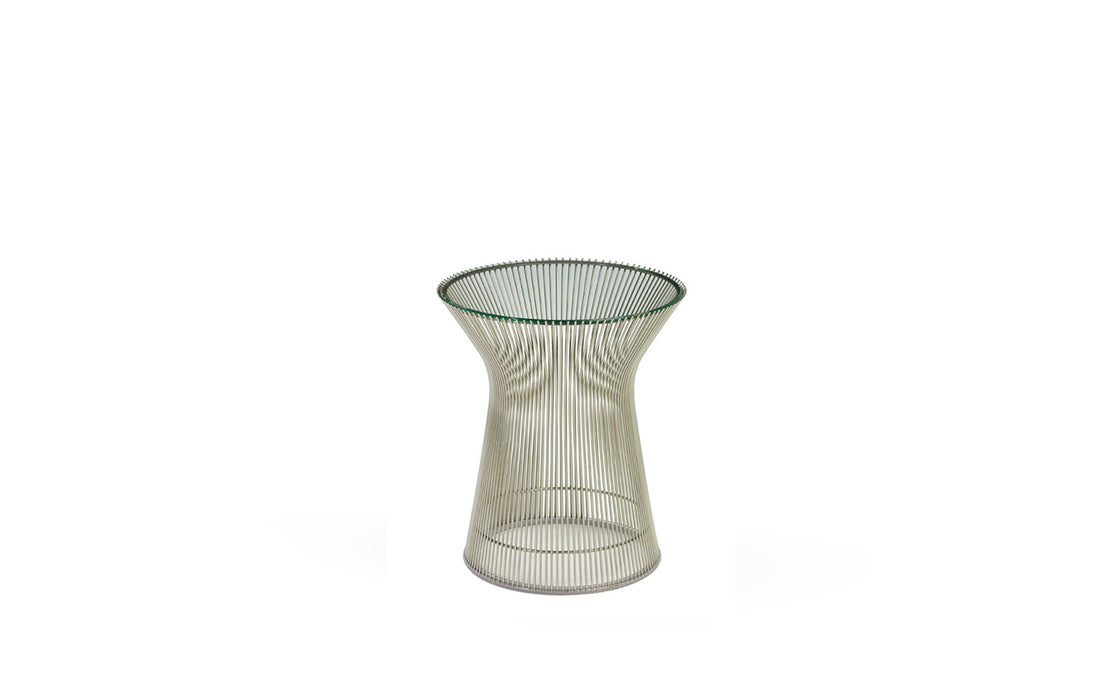Platner side table