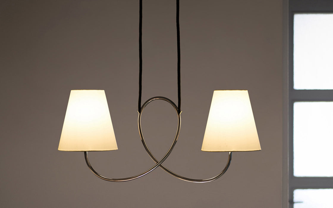 Posthorn pendant ceiling light