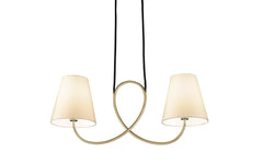 Posthorn pendant ceiling light