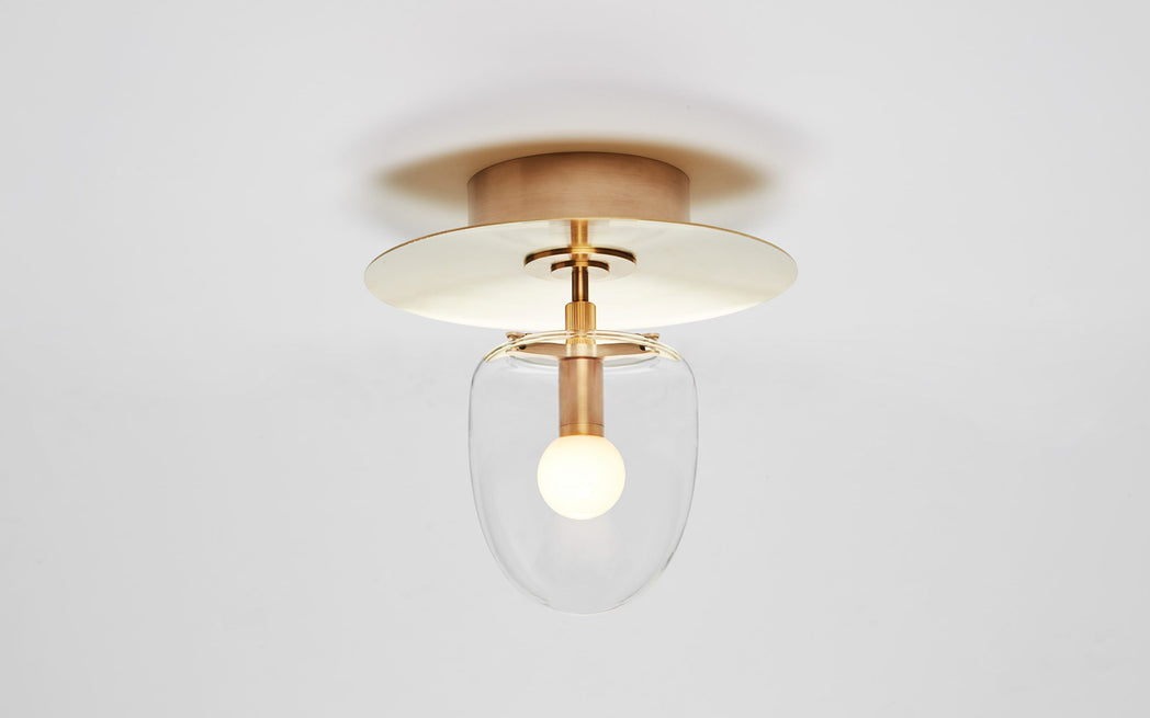 Bell flush mount by Post Company for Roll & Hill | SCP