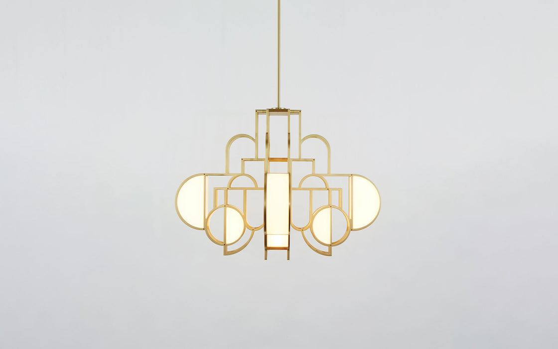 Moonrise chandelier 02