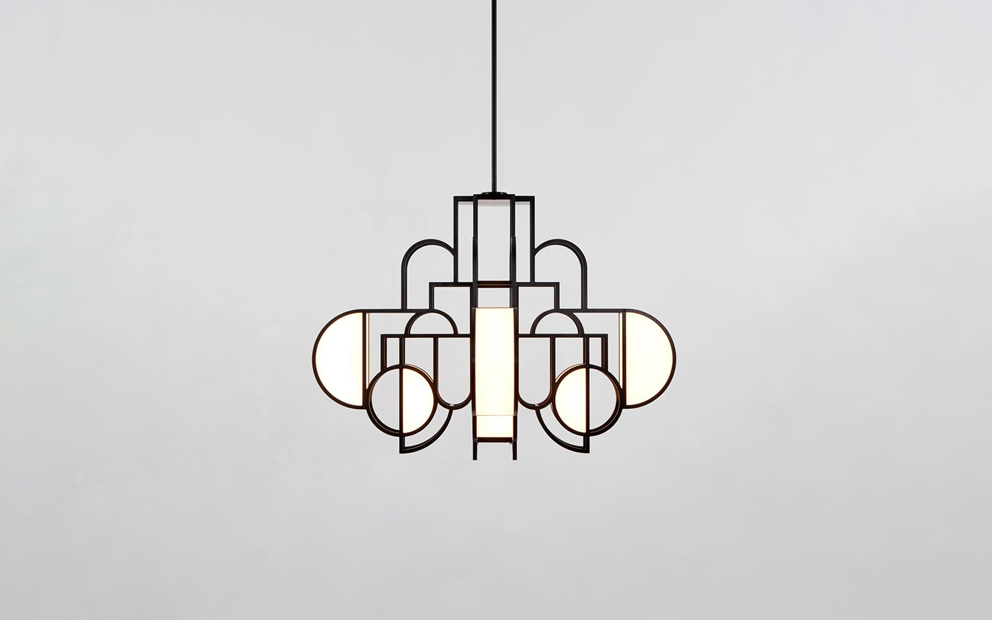 Moonrise chandelier 02