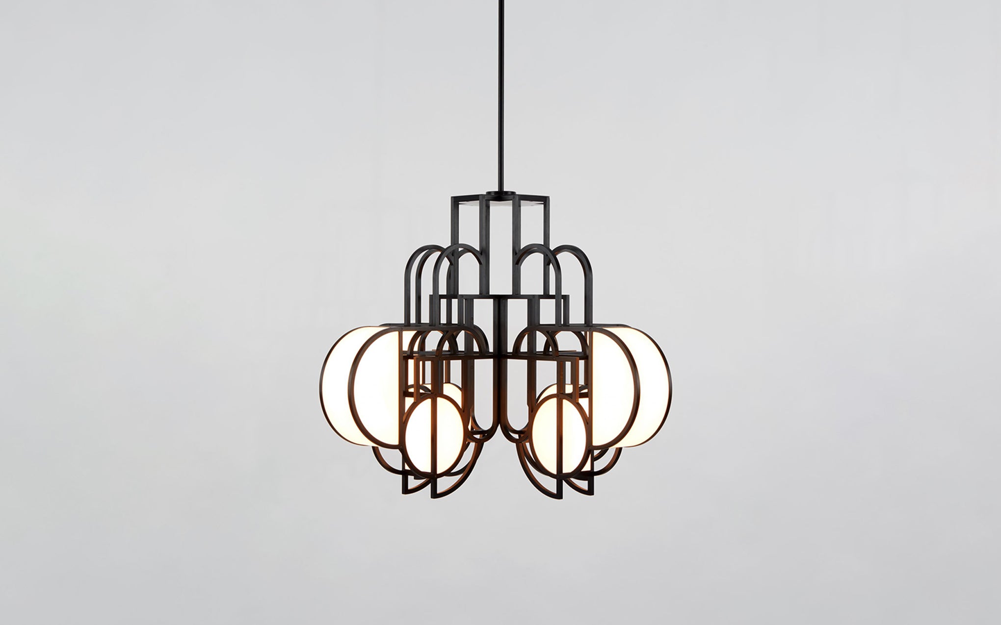 Moonrise chandelier 02