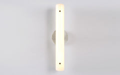 Counterweight circular wall sconce