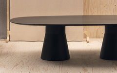 Reverse conference lounge table