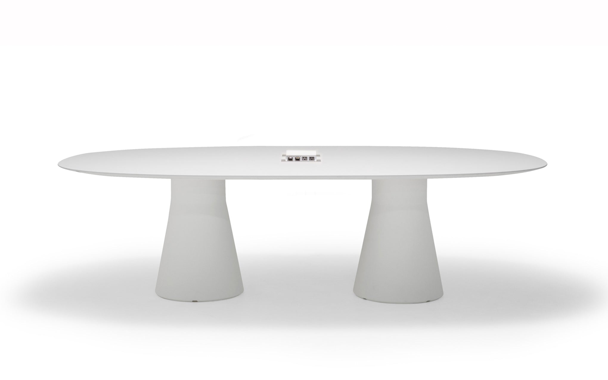 Reverse conference lounge table