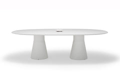 Reverse conference lounge table