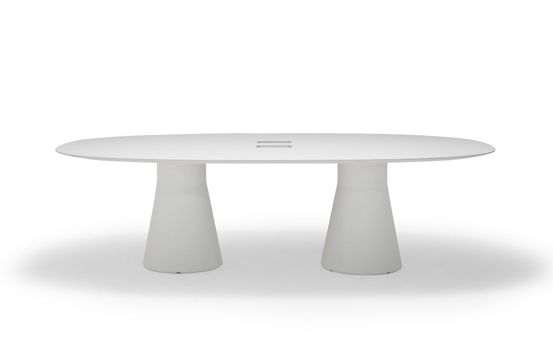 Reverse conference lounge table