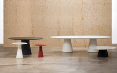 Reverse conference lounge table - round