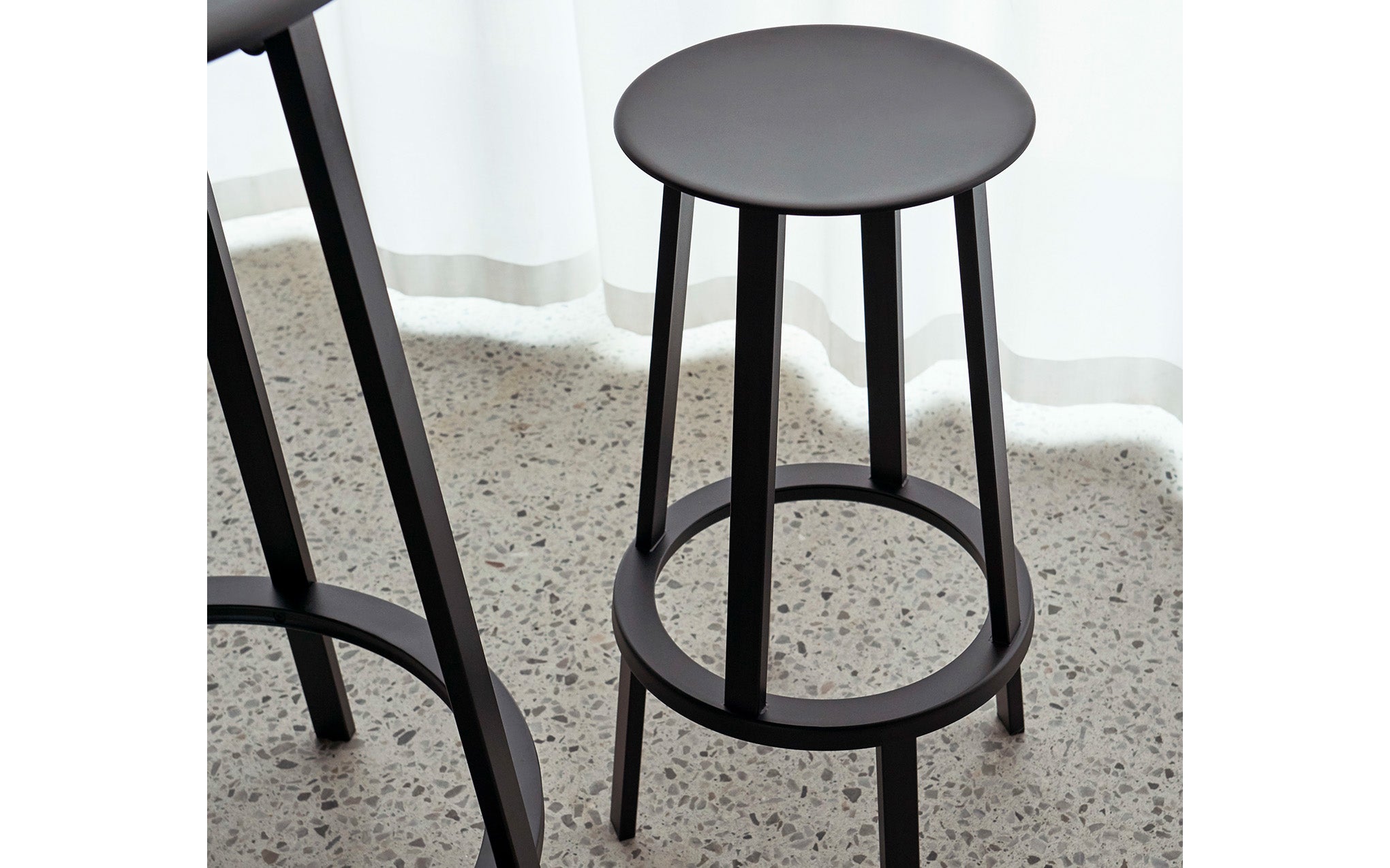 Revolver bar stool