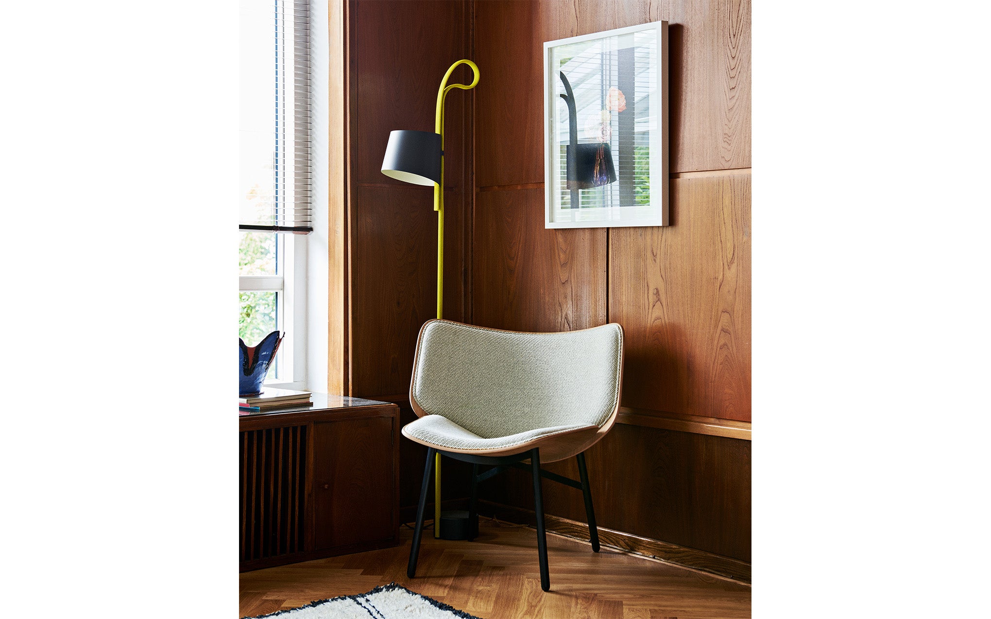 Ex-Display Rope Trick floor light - yellow