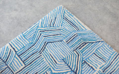 Blue Lines rug