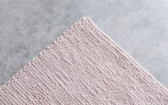 Purl rug - Rose