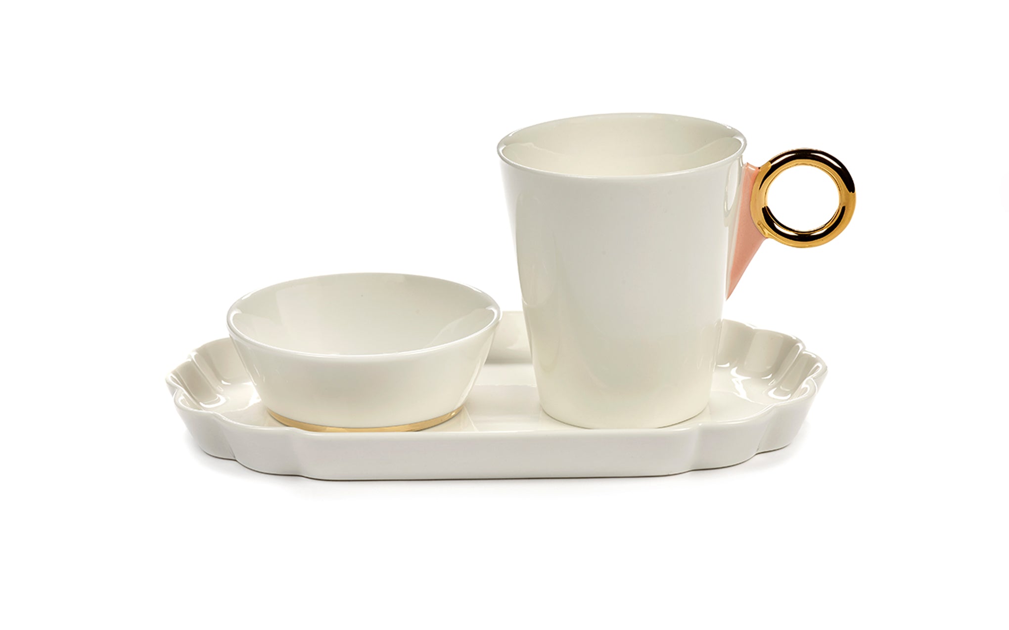 Desiree scalloped plate