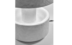 Earth table light with dish