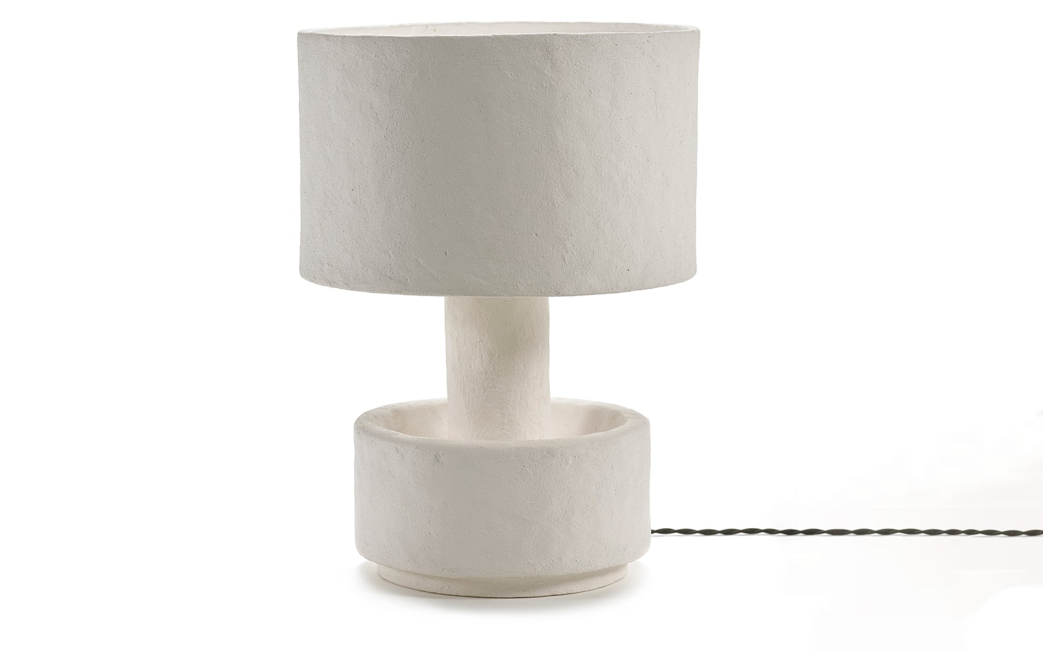 Earth table light with dish