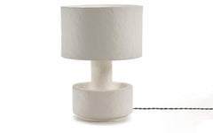 Earth table light with dish