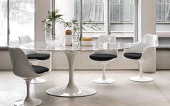 Saarinen round dining table -  120 cm
