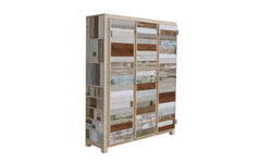 Three door cupboard in Scrapwood