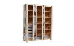 Three door cupboard in Scrapwood